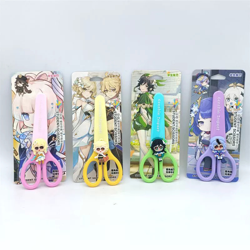9105JD-YS 원신 임팩트 핸드메이드 가위 [랜덤 1개]
