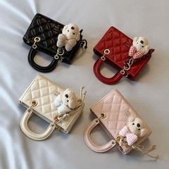 Nanfeng Chio2nd バッハエコー ダイアナ妃バッグ ダイヤモンド柄ハンドバッグ レディース ハイエンド シングルショルダー クロスボディバッグ