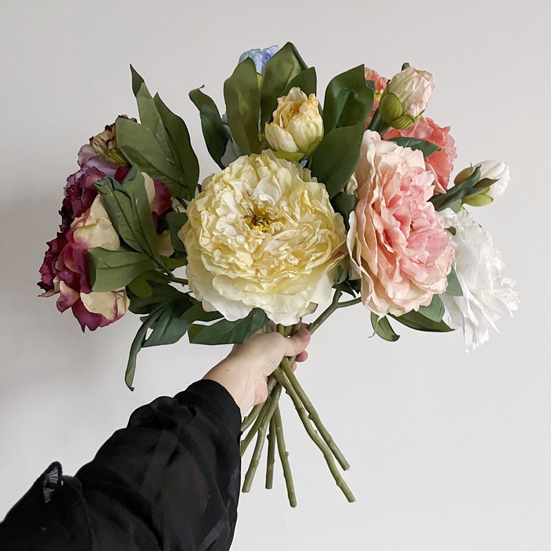 90g Weight Artificial Plant Event & Party Supplies 1 Piece Quantity Birthday, Date, Selfie Occasion Silk Flower Material Flower Pattern Elegant, Romantic Style Elegant Romantic Flower Silk Flower Artificial Flowers 1