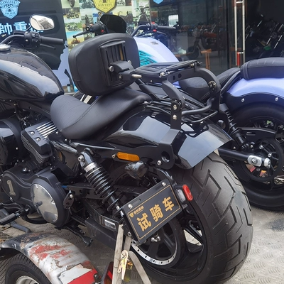 Motorcycle tail, non-destructive installation
