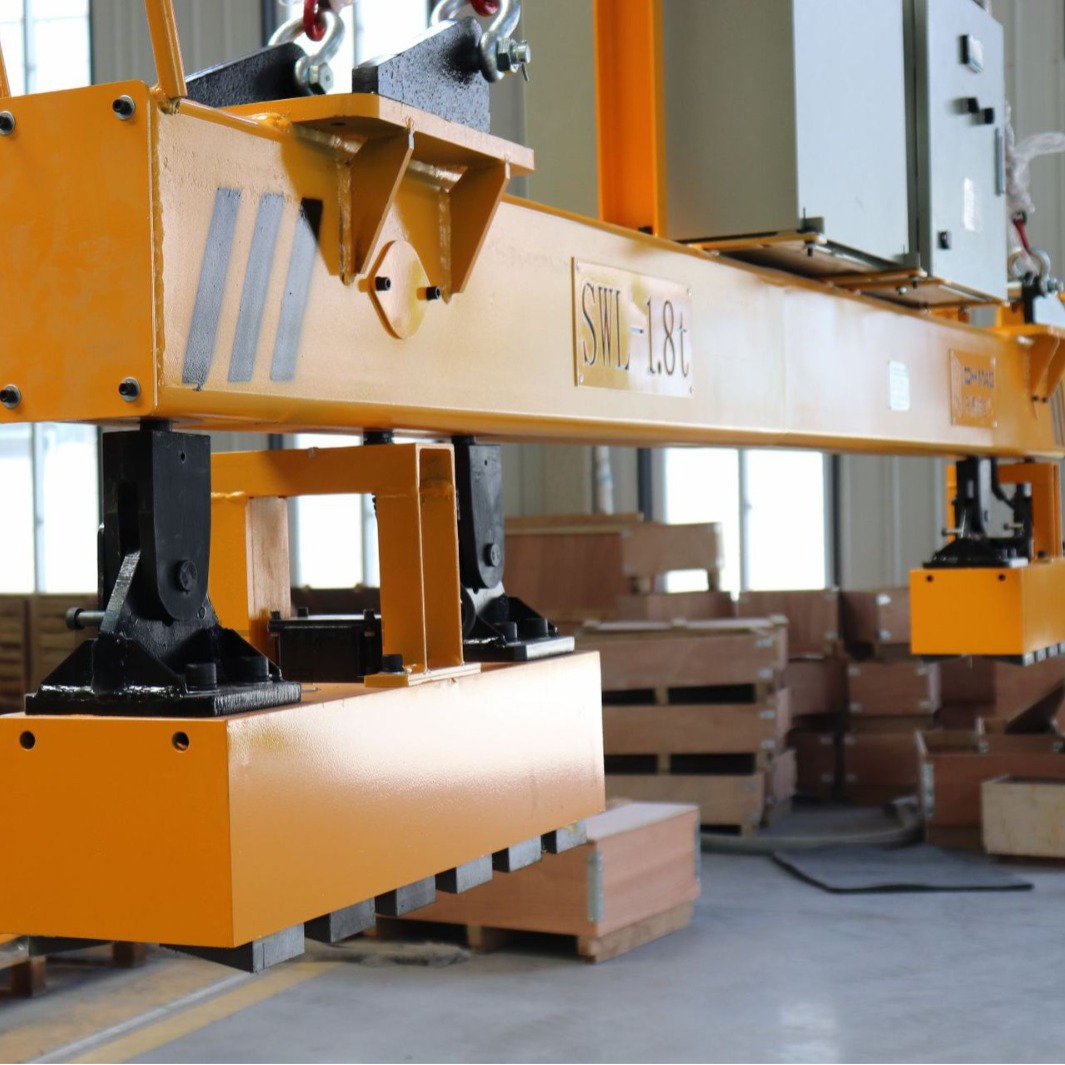 千豪吊钢管电永磁吊具无需外接电源户外行车叉车配套使起重机