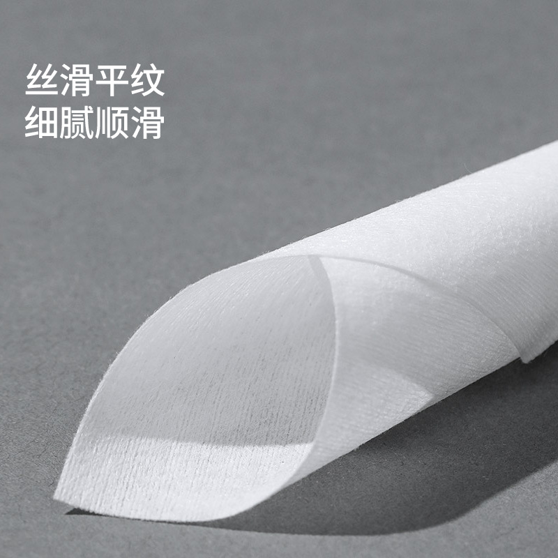 Algodón puro removedor de uñas removedor de maquillaje cara piel amigable lavado de uñas Algodón La piel sensible a los ojos y los labios puede ser húmeda compresa almohadilla de algodón suave engrosada