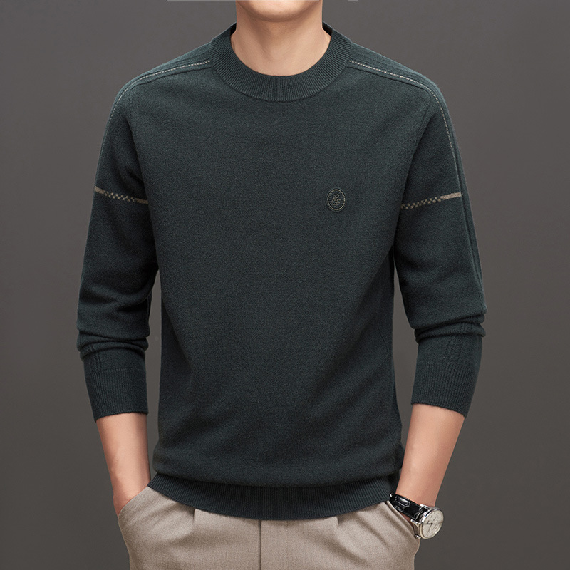 Demi-season woolen solid color keep warm fashionable base…