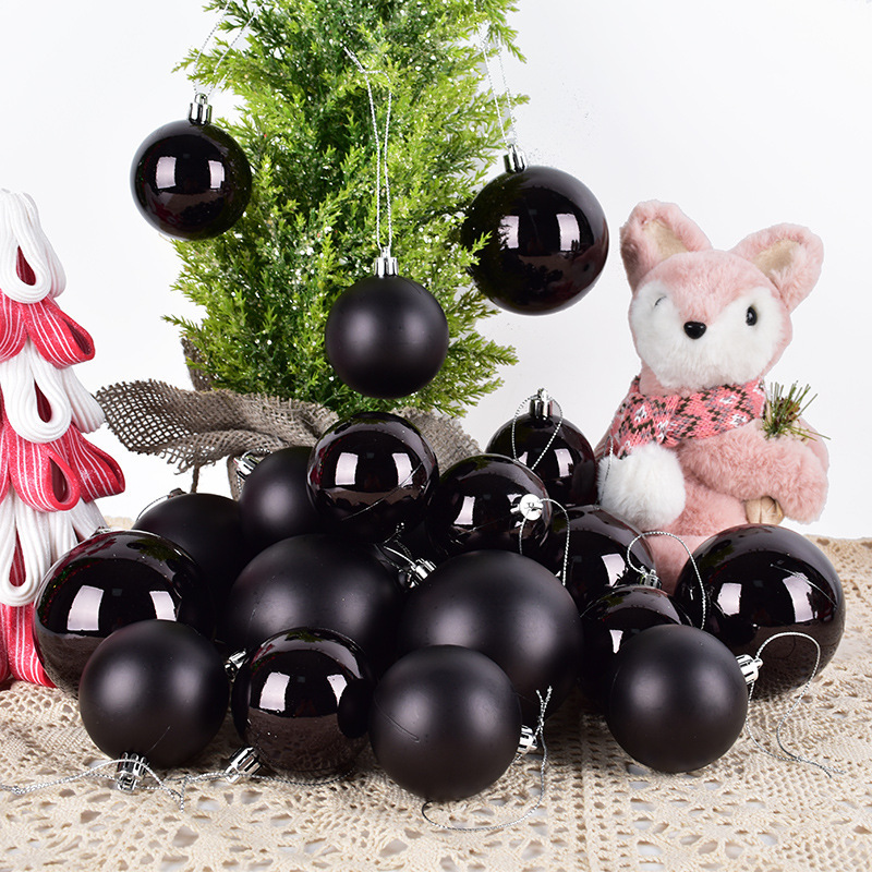 Fábrica de suministro de decoración navideña galvanizado bola de Navidad árbol de Navidad colgante accesorios de necesidades diarias de Navidad