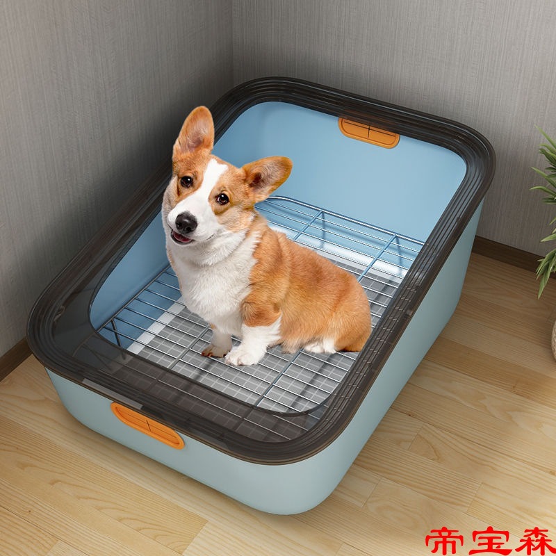 Dogs toilet Small dogs Bowel Basin Fecal plate defecation Stainless steel Diaper Cat litter Basin Super large