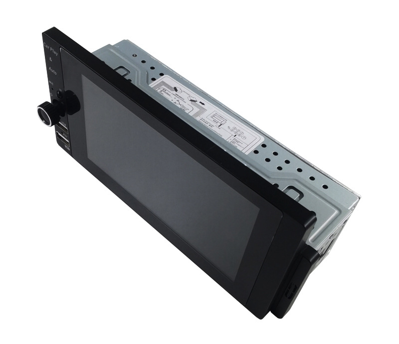 5.5 inch single ingot built-in carplay mobile phone interconnection car Bluetooth MP5 player reversing image Android