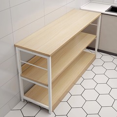 廚房置物架微波爐收納架子落地多層家用切菜桌子多功能儲物架鍋架