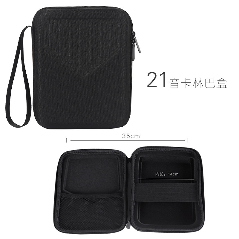 Kalimba pulgar piano metralla carinba accesorios clave tuning martillo bolsa de tela manual madera almohada música puntuación