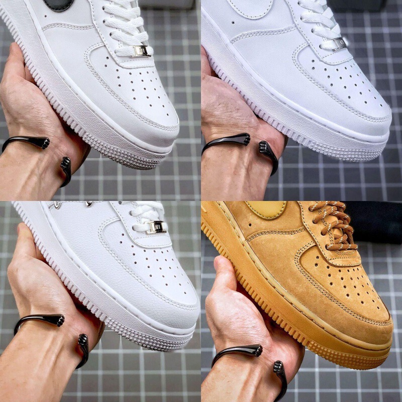 Putian Air Force One Af1 Men's and Women's Sneakers Low Pure White White Shoes Classic Casual Comfortable Versatile 36-46
