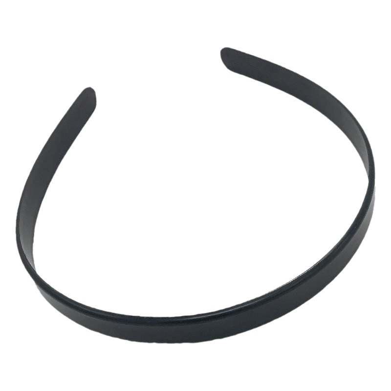 New K-Style 1.2cm Wide Flat Back Plastic Toothless White Headband Kidsren's Christmas Accessories Head Buckle Headband Blank