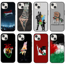 适用iPhone15外贸新款巴勒斯坦旗帜手机壳Palestine phone case