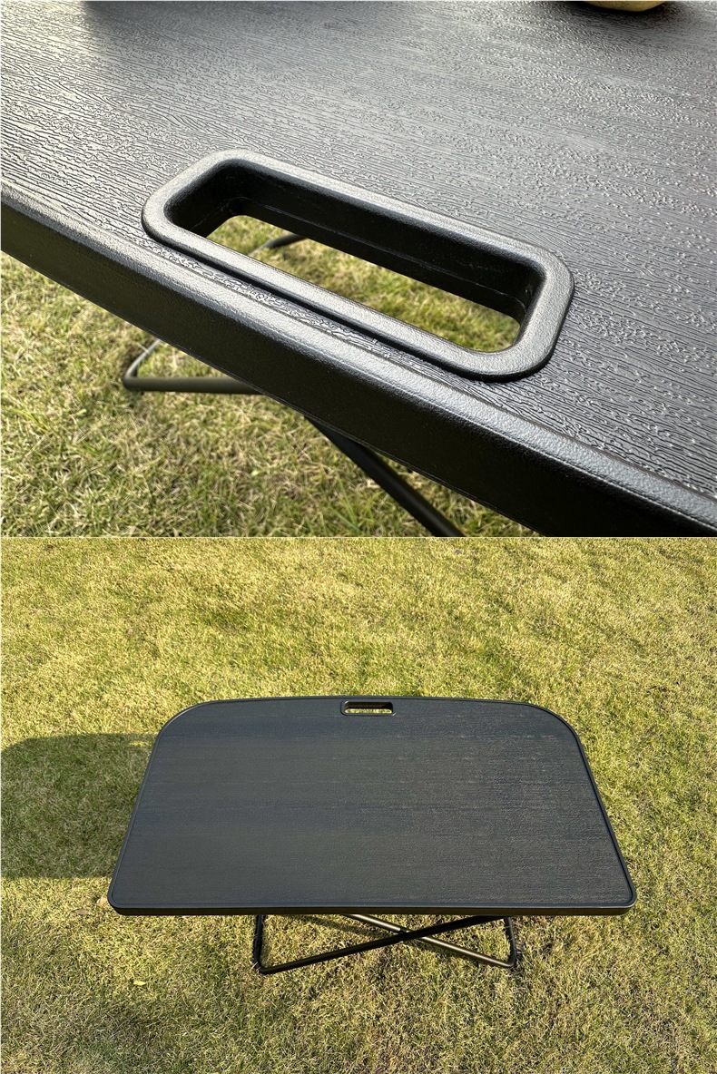 Suitable for Tesla Model Y3 New 3-Trunk Compartment Small Folding Table Board with Integrated Stool for Outdoor Camping