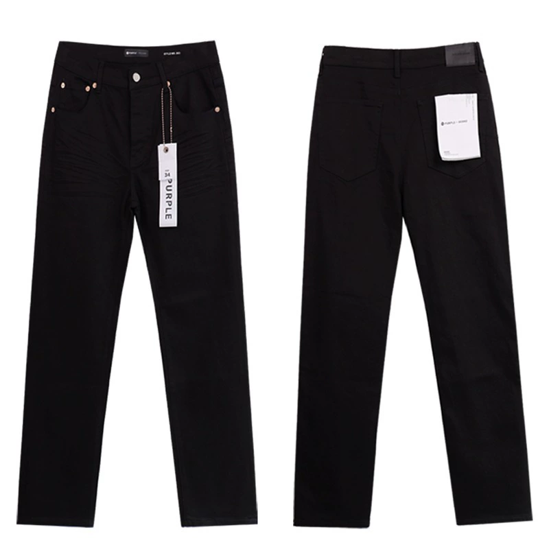 Новые Purple Brand splash-ink принт американский стиль высокого стрит, стирка washed distressed casual ripped skinny джинсы для мужчин