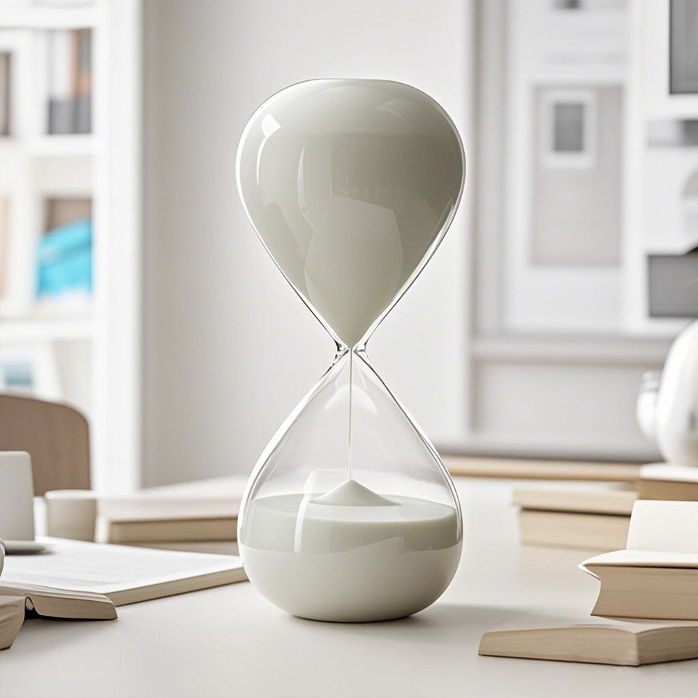 Nuevo relleno de tiempo de vidrio reloj de arena decoración adornos de oficina ilimitados voltear artefactos de descompresión regalo de cumpleaños