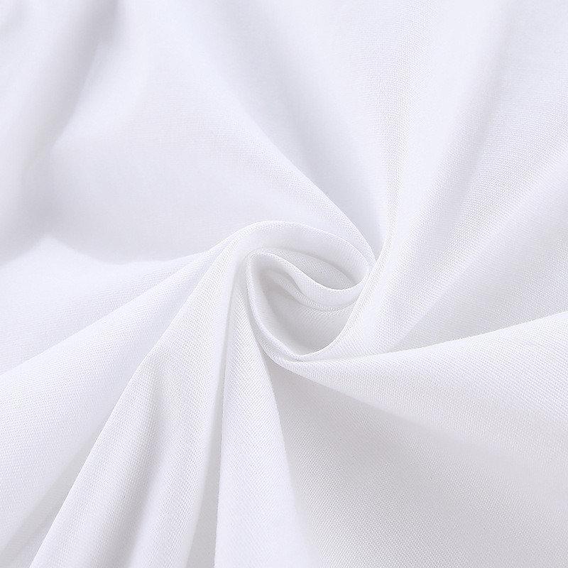 Weißes Hemd für Kinder, kurze Ärmel, Sommerstil, bügelfrei, für Aufführungsaktivitäten, Grundschuluniformen_voghion.com