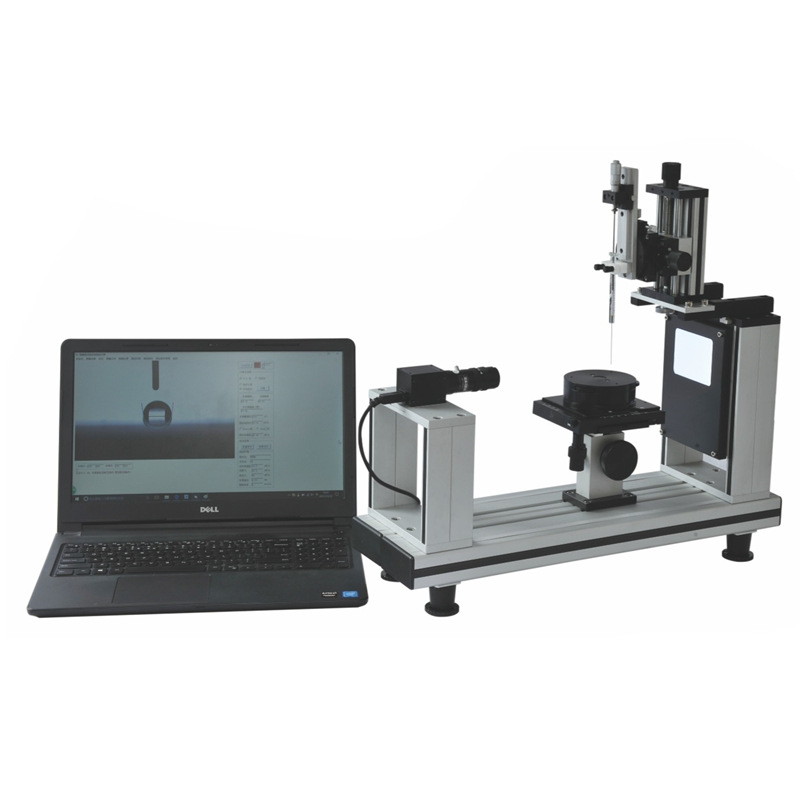供应JCY-1 接触角测量仪 水滴角测定仪 光学接触角测量仪