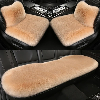 Seat Car Seat Cushion Rear Wool pad