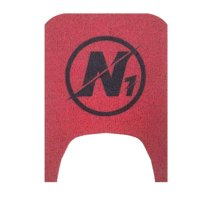 N185 Foot Mat Pvc Wire Loop, Electric vehicle foot mat - red-bottom-n1-logo-no9-n1-series