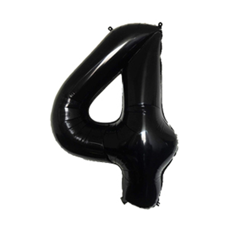 Pequeño globo digital 16 pulgadas versión americana delgada decoración del cuerpo fiesta de cumpleaños Comercio exterior globo de película de aluminio al por mayor globo digital