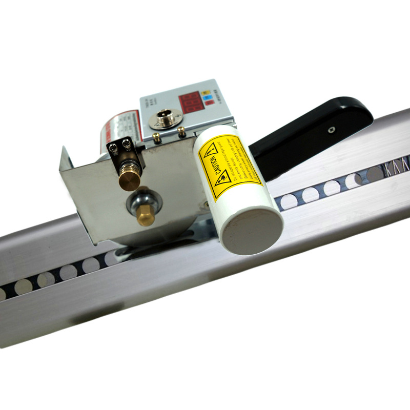 Máquina de corte de tela automática con temporizador, equipo de corte de tela por impulsos para tela completa