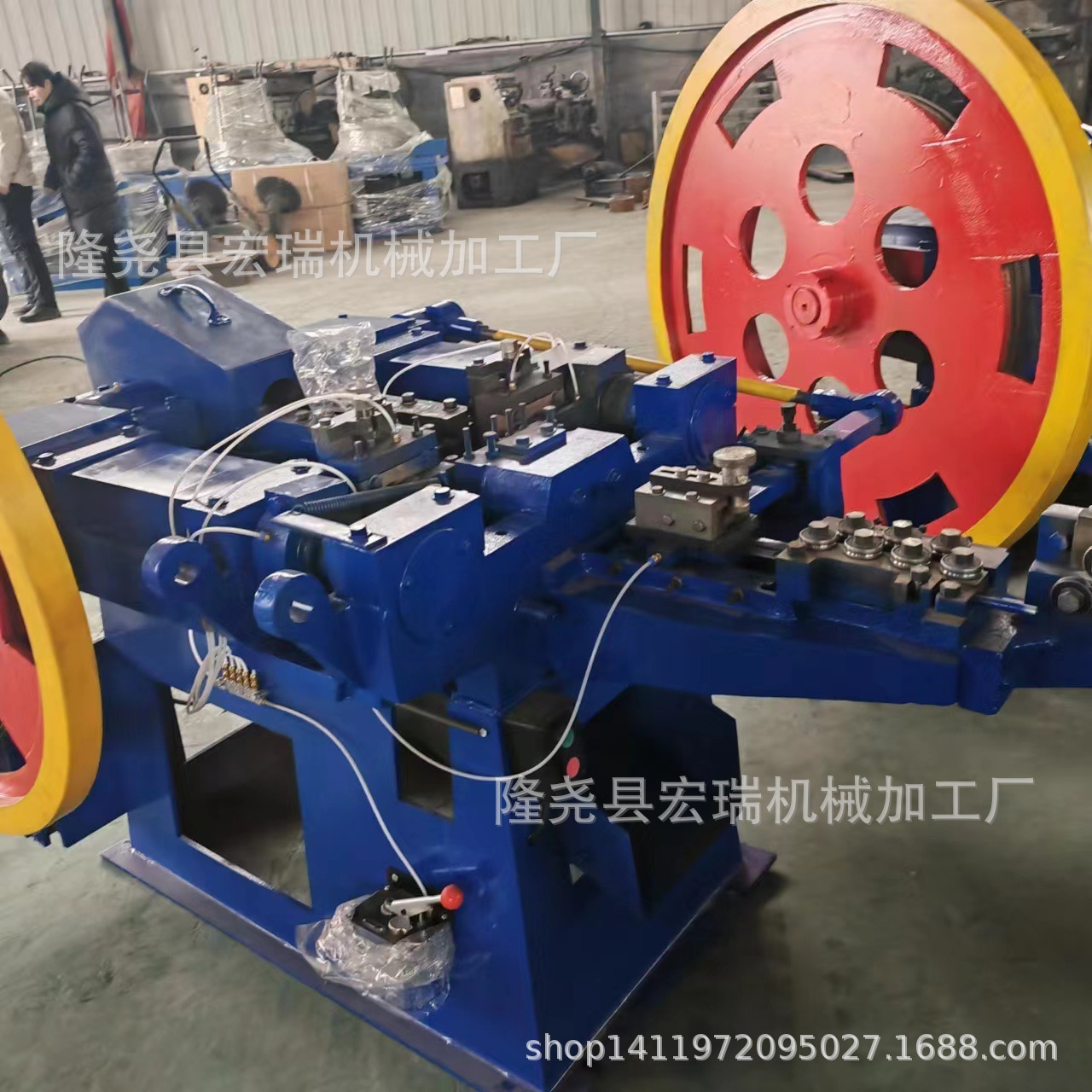 全自动铁钉制钉机厂家高效打钉机钢钉制作生产机械设备拔丝机器