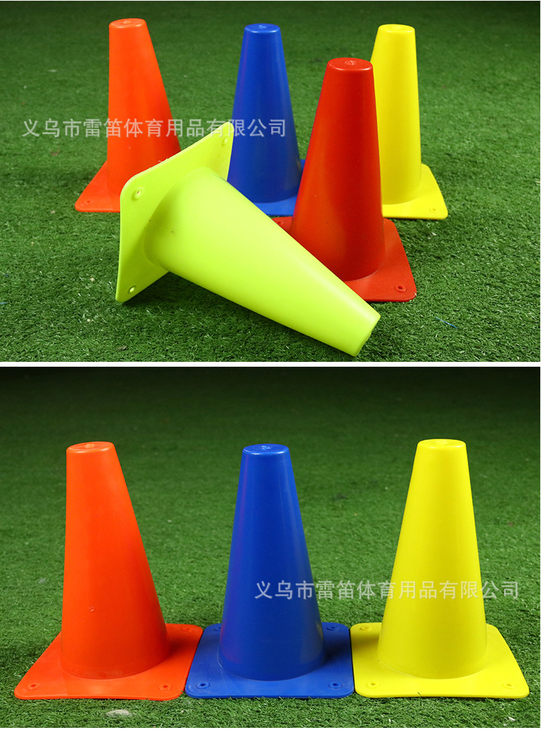 Logo barril marcador disco fútbol equipo de entrenamiento baloncesto entrenamiento auxiliar suministros cono barril obstáculo agilidad entrenador