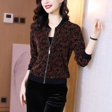 胖MM大码宽松小个子防晒衣服女夏季外穿开衫拉链雪纺短款长袖外套