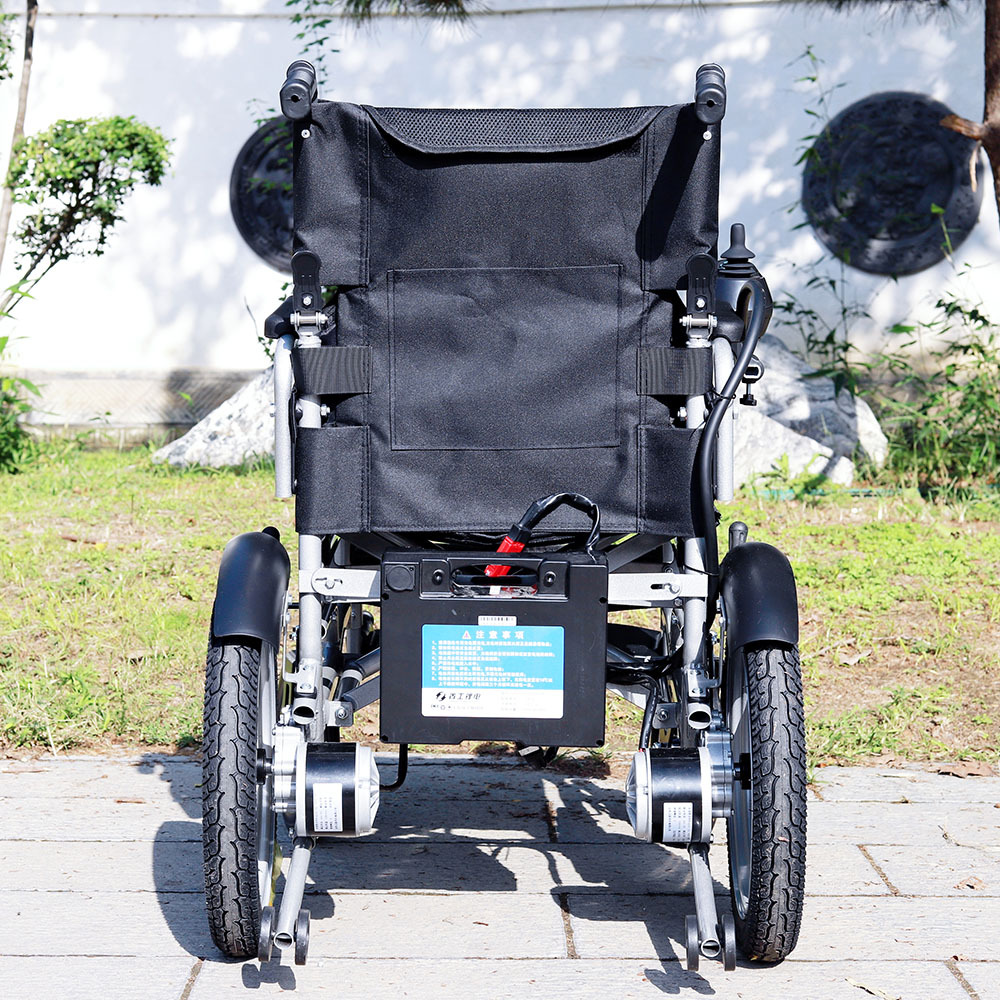Electric Wheelchair, Intelligent and Fully Automatic, Specially Designed for the Elderly, Long-Lasting Battery, Foldable Electric Wheelchair for Disabled People, Direct from the Manufacturer