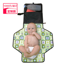 工厂加工亚马逊便携式婴儿换尿布垫防水牛津布多功能宝宝换尿布台