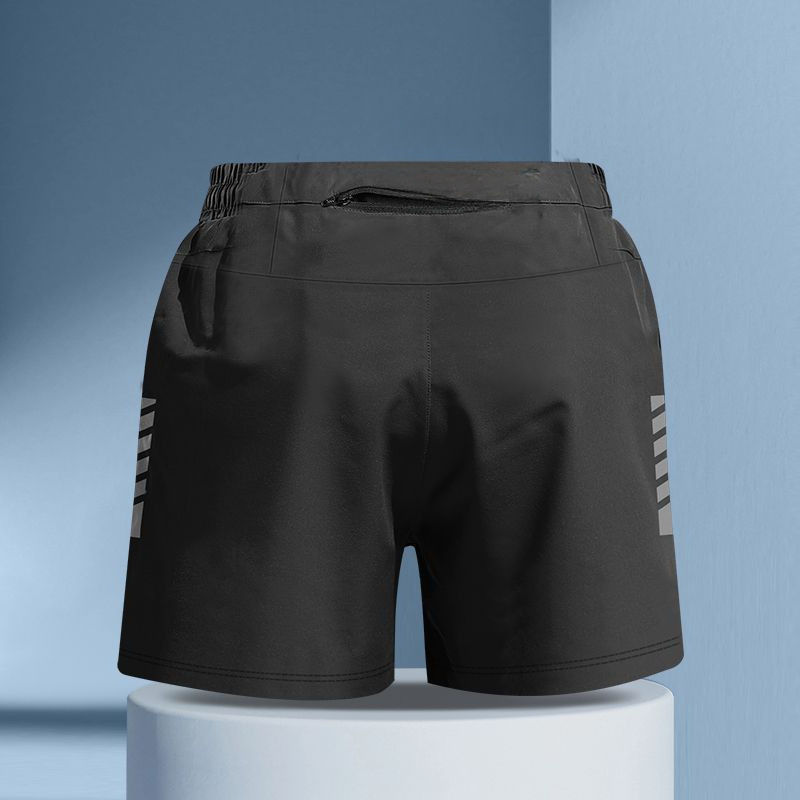Men's summer running shorts, quick-dry ice silk training fitness marathon athletic shorts with back waist pocket Men's summer running shorts, quick-dry ice silk training fitness marathon athletic shorts with back waist pocket