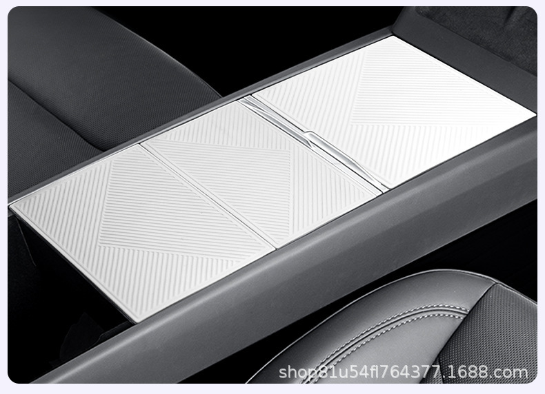 Suitable for Tesla's New Version Model Y/Yl/3 Central Control Silicone Pad Electrostatic Adsorption Central Control Pad Factory Wholesale