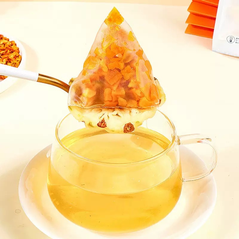 Pumpkin Pineapple Coconut Herbal Tea 140g Cold Brew Flower Tea Blend quality and texture