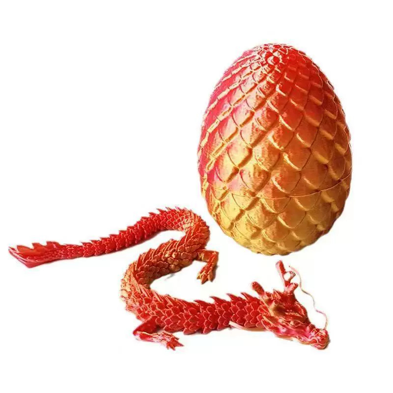 Dragón de impresión 3D transfronteriza dragón chino dragón de luz nocturna dragón giratorio juguetes para niños decoraciones de regalo juguetes de impresión 3D