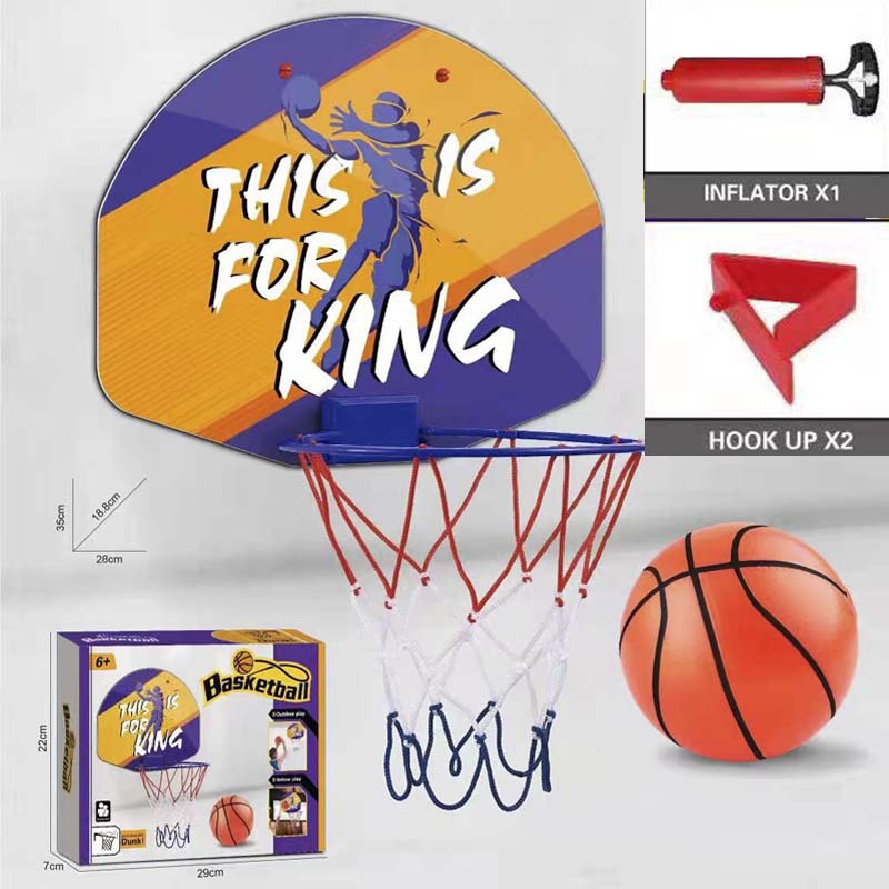 Cross-border toy basketball hoop wall-mounted basketball board children's hole-free basketball hoop indoor foldable basketball toy