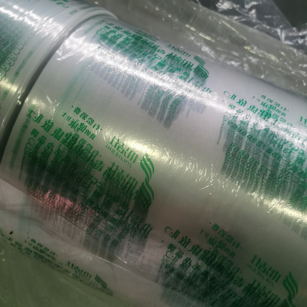 书本 杂志 杯架 面巾 菜板等日用品包装膜 pof对折膜 单片膜