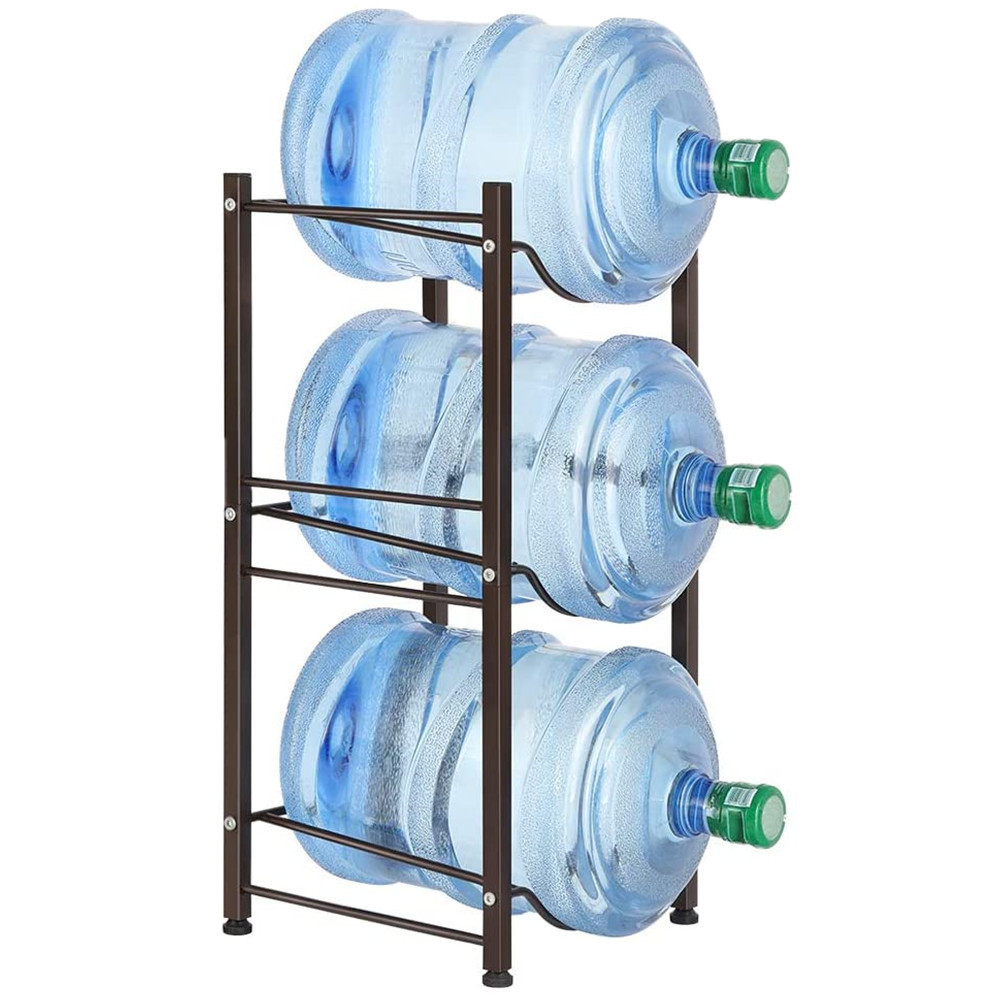 New Three-Layer Bucket Rack, Three-Bucket Water Holder Display Rack Upside Down, Pure Water Bucket Placement Rack Storage Rack