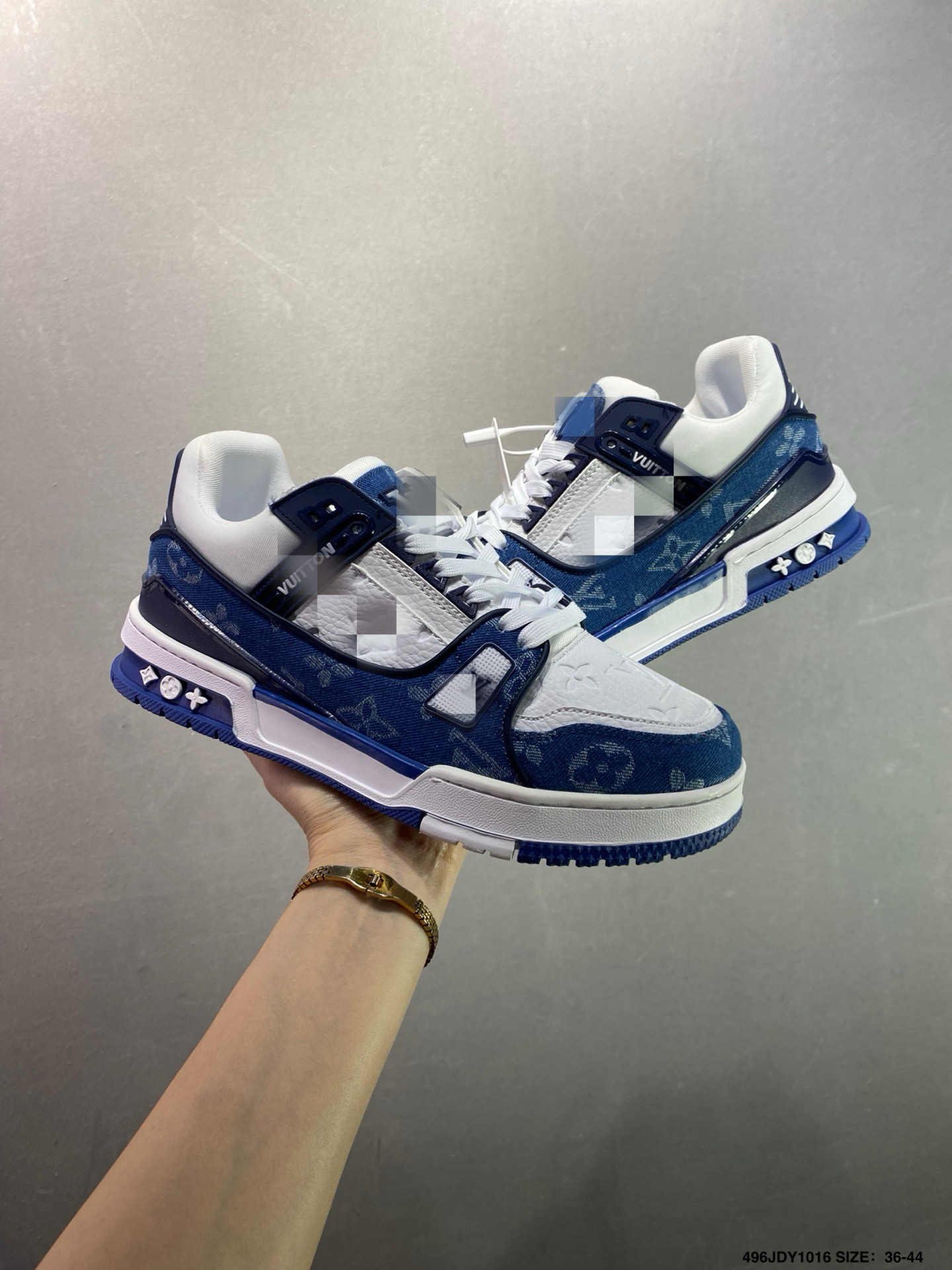 Comercio exterior transfronterizo L Putian moda casual impresión de tendencia zapatillas deportivas masculinas y femeninas parejas retro moda versátil V