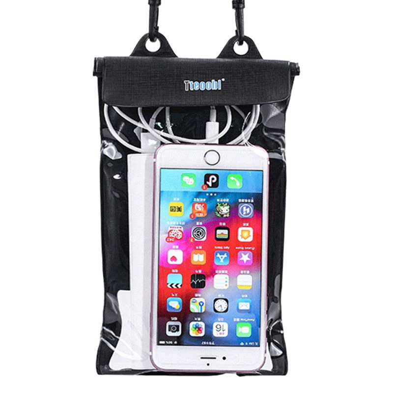 Factory spot takeaway mobile phone waterproof bag touch screen waterproof case extra large transparent universal swimming diving sealed bag