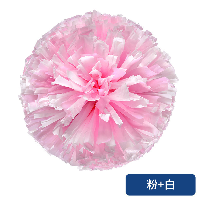 Porristas Bola de flores porristas mano flor mano sacudida flor danza rendimiento mano flor porristas flor bola de color rendimiento