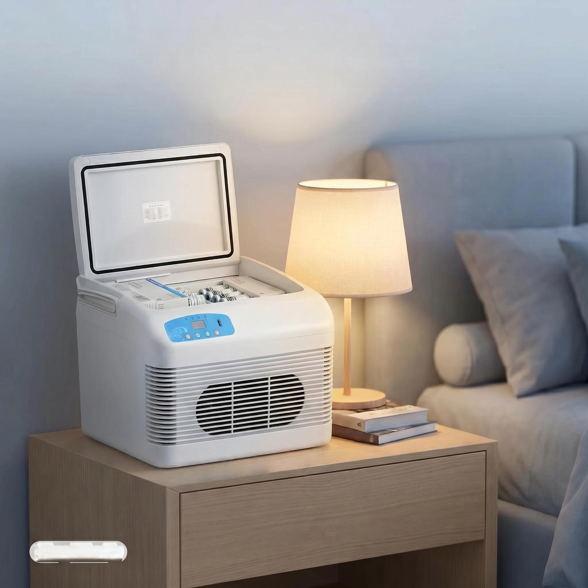Pmg Car-Mounted Small Refrigerator, Medicine Refrigeration Box, Insulin Refrigeration Small Refrigerator, Growth Hormone 2-8 ℃ Refrigerated Box