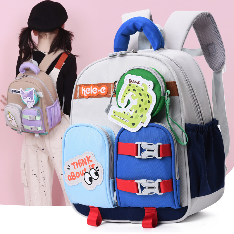 Mochila de jardín de infantes nueva lindos dibujos animados mochila de 2 - 5 años mochila de niños y niñas mochila de carga ligera mochila de niños 4