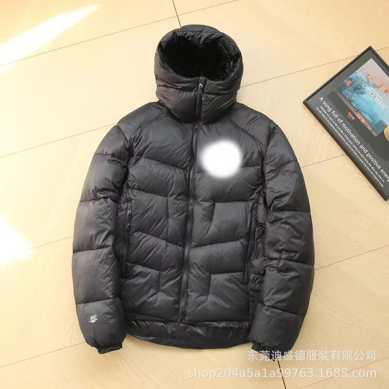 Popular 5000 down Jacket Outdoor Hooded Gt Qianpeng Marshal Unisex Thickened Windproof Waterproof Stain-Resistant down Jacket