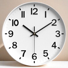 北欧挂钟客厅感时钟家用挂墙石英钟简约餐厅静音免打孔