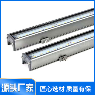 LED wall washing lamp high power 18w24w projection lamp Billboard outdoor bridge building brightening waterproof strip lamp
