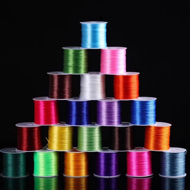 水晶手串绳弹力线串珠耐磨穿珠子的手链绳子皮筋高端文玩透明牛筋