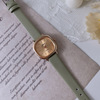 Watch, retro small quartz dial, Korean style, simple and elegant design, thin strap