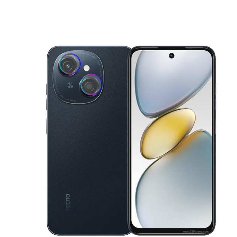 Tecno POP9 - 4G lente cámara de película metal marco de vidrio templado anillo de ojo de halcón