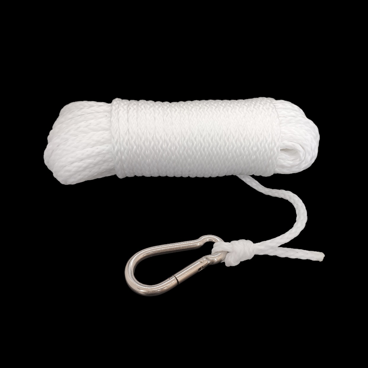 DOCK LINE 锚绳缆绳白色 码头绳浮球绳通用绳双编尼龙缆绳