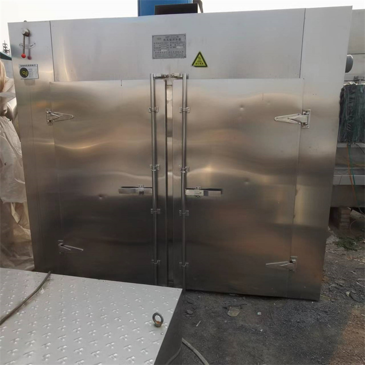 二手烘箱 对开门不锈钢热风循环烘干箱二手双门四车烘干房 96盘