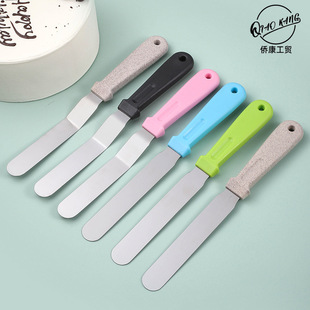 Stainless steel cream spatula birthday cake spatula decorating cake knife household cream scraper kiss knife baking tool